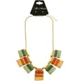 thumbnail image 2 of Mi Amore Necklace-Earring-Set Multicolor/Gold-Tone, 2 of 3