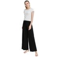 thumbnail image 3 of Baywell High Waist Hanging Modal Loose Large Size Thin Wide Leg Pants Women's Summer, Everything with Pants Drop Feeling Casual Straight Leg Pants, 3 of 9