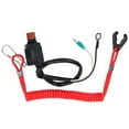 thumbnail image 2 of VGEBY Outboard Engine Kill Stop Waterproof RC Motorboat Boat Emergency Stop Switch With Lanyard RC Toy Accessory, 2 of 8