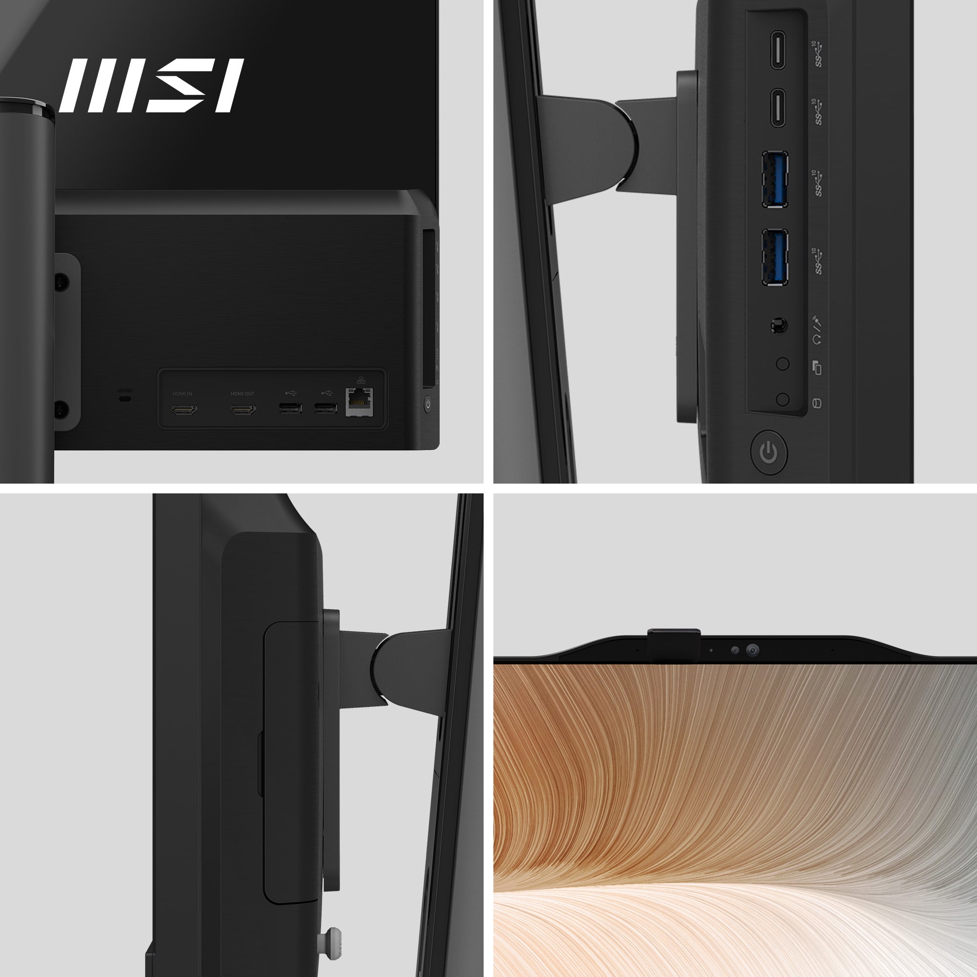 MSI Modern All-in-One Desktop 23.8" FHD Touchscreen, Intel Core 7 150U, 16GB RAM, 1TB HD, 1TB SSD, Windows 11 Home