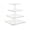 Medium, variant on Acrylic Tiered Cupcake Stand for 50 Cupcakes, Cupcake Caddy Tower Tray for Birthday Bar Weddings Parties, S