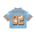 thumbnail image 4 of Nueva camiseta de verano original de estilo de fútbol americano con cuello en V y malla estampada de manga corta, camiseta casual versátil de hip-hop para parejas y2k, 4 of 5