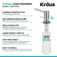 thumbnail image 5 of KRAUS KSD-41SFS KRAUS Kitchen Soap & Lotion Dispenser Spot Free Stainless Steel, 5 of 7