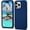 Blue, variant on IceSword Liquid Silicone Case for iPhone 15 Pro Max, Soft Anti-Scratch Shockproof