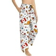 thumbnail image 2 of Naloa Canada Day Print Women’s Ultra-Soft Comfy Pajama Lounge Pants with Pockets & Drawstring, 2 of 8