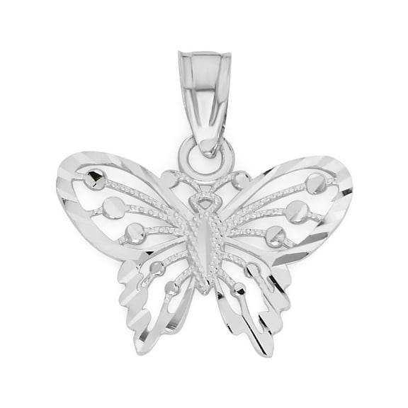 925 Sterling Silver Butterfly Pendant - Animal Jewelry Gifts for Her