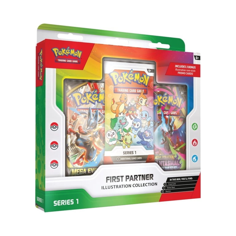 Pokemon TCG First Partner Illustration Collection Series 1 - Collectible  Card Game - Walmart.com