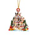 thumbnail image 1 of Para Árbol De Navidad, Colgante De Madera Para Perro De Navidad, Regalo De Decoración De Navidad Para Amigos Y Familiares Eigraketly HA042667-01, 1 of 6