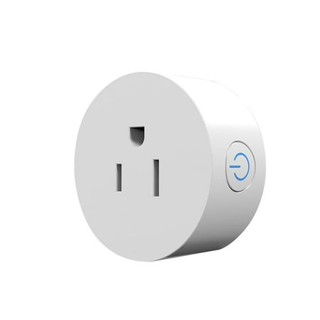 

Summer Savings Clearance Volity WiFi Smart Plug With Remote Control & Timer Function & Power Consumption Statistics Work With Alexa & Google Assitant 10A Smart Socket 2.4G Wi-Fi On-ly