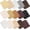 Regular Color, variant on 30 Pieces Iron on Patches for Clothing Repair Fabric Patches Iron on for Denim Jean Repair Decorating Kit Canvas Fabric for Puffer Down Jacket (Multicolor)