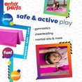 thumbnail image 4 of Antsy Pants Tumbling Mat – Gymnastics Mat, Easy to Clean, Sturdy, Foldable Tumbling Mat for Kids, Padded, Portable, Carrying Handle, Gymnastics Equipment for Activity Play, Pink Ombre, 4 of 6