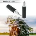 thumbnail image 3 of Unique Bargains 0.67" Motorcycle Slider Frame Aluminum Alloy Plastic Wheel Fairing Protection Crash Pad Protector Guard 1.14" 4.69"  Silver Tone 2 Pcs, 3 of 7