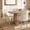 Beige Chenille, variant on Morden Fort Chenille Dining Chair Set of 2, Upholstered Diamond Tufted Parsons Chair with Nailhead Trim, Solid Wood Frame Green Chairs, Ergonomical Armless Chair