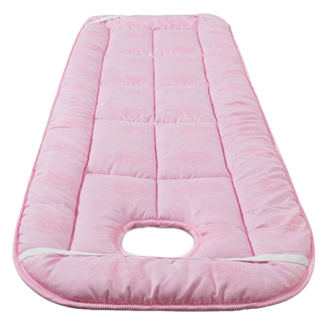 Cojín para mesa Yuyangstore funda para cama de salón colchón grueso de poliéster 70 cm x 185 cm rosa