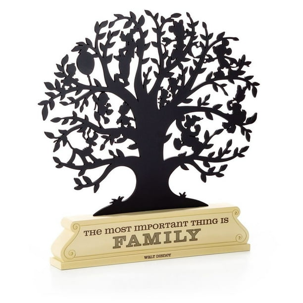 Hallmark Disney The Most Important Thing Is Family Metal Tree Silhouette New Walmart Com