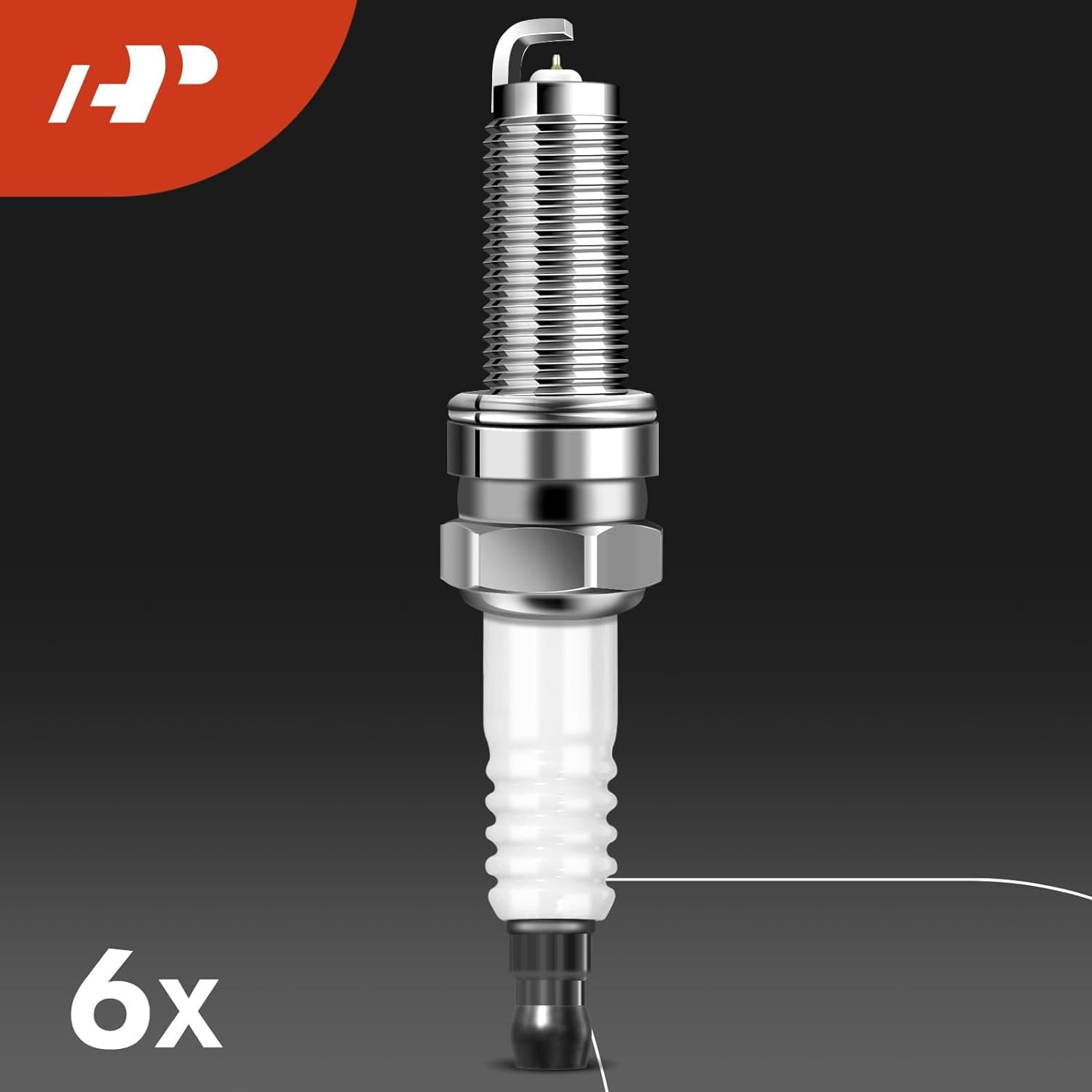 A-Premium Set of 6 Ignition Coil Pack and Iridium Spark Plugs Compatible with Kia Sedona 2018-2020, Telluride 2020, Cadenza 2016-2020, Sorento 2018-2020 & Hyundai Palisade 2020 & Genesis G80 2017-2020