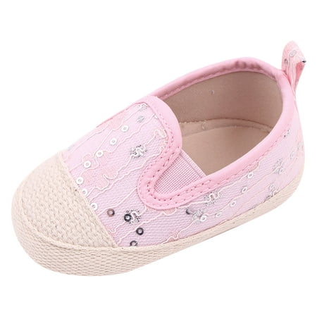 

NIUREDLTD Summer Children Toddler Shoes Boys Girls Casual Shoes Flat Lightweight Slip On Simple Style Size 13