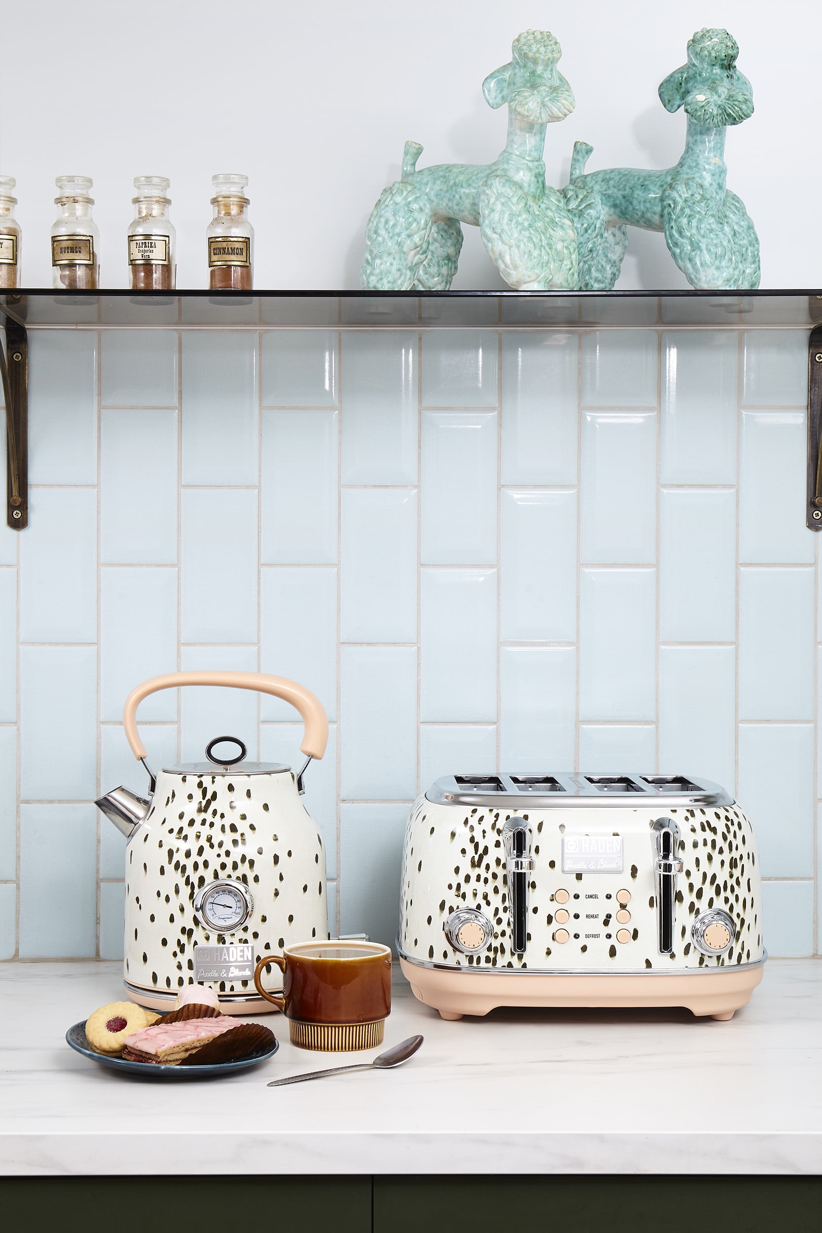 Toaster Set Haden Poodle And Blonde Toaster HADEN Retro Margate