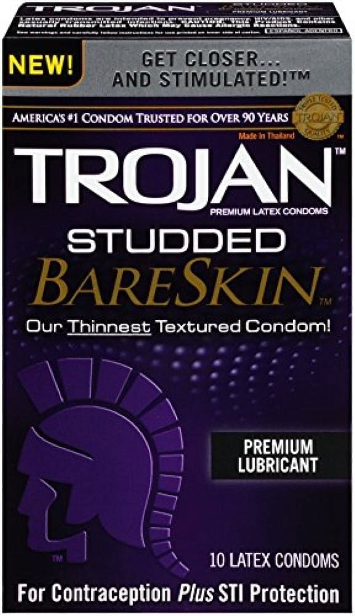 Trojan Pleasure Pack NEW MIX Premium Lubricated Latex Condoms - 40 Count  Variety Pack - Double. - Walmart.com