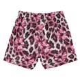 thumbnail image 7 of FORMRS Boys Swim Trunks Quick Dry Mesh Lining Beach Boardshorts, Sizes XS-XL, Pink Floral Leopard Pattern, 7 of 7