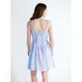 thumbnail image 3 of Free Assembly Women's Sleeveless Smocked Cotton Mini Dress, Sizes XS-XXL, 3 of 5