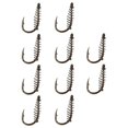 thumbnail image 1 of LEEYNEER Spring Hook Portable Fish Fishing Hooks Baits Catfish High-carbon Steel 10 Pcs, 1 of 6