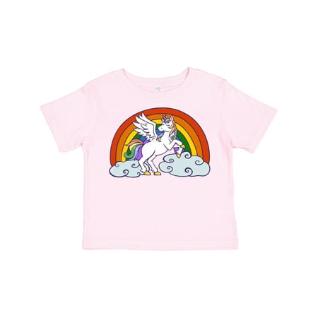 

Inktastic Rainbow Unicorn Boys or Girls Toddler T-Shirt