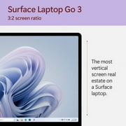Microsoft Surface Laptop Go 3 - 12.4 Touch-Screen - Intel Core i5 with 8GB Memory - 256GB SSD (Latest Model) - 1536 x 1024 Display - Platinum