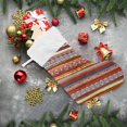 thumbnail image 6 of Coolnut 2 Pack Christmas Stockings 17.7 Inches Ethnic Tribal Large Size Xmas Cable Stocking Gifts & Decorations for Family Holiday Xmas Party, 6 of 6