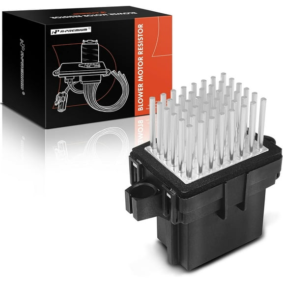 A-Premium HVAC A/C Blower Motor Resistor Replacement for Chevrolet Silverado 1500 2500 3500 2007-2013 Equinox Camaro Cadillac Buick GMC Pontiac Hummer Saturn Automatic Temperature Control