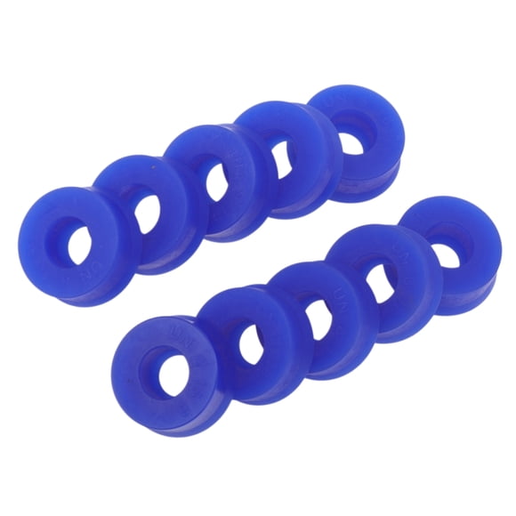 Anillo de Sello de Aceite Universal Unique Bargains Labio UN Sello de Eje Rotativo 8x18x8mm Alta Presión TPU Azul 10 Pcs