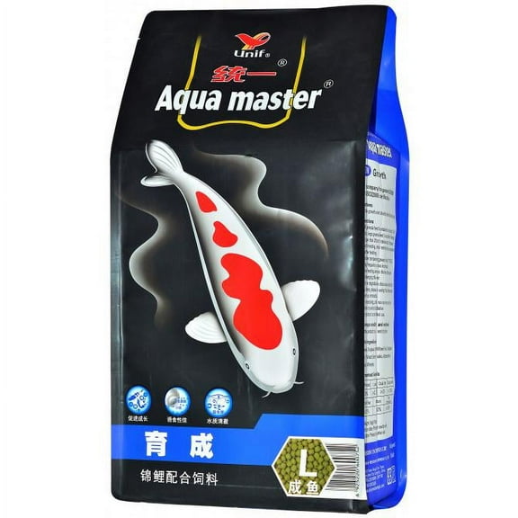 Aqua Master Growth Koi Fish Food, Large, 11-pound