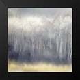 thumbnail image 2 of Kimberly, Allen 12x12 Black Modern Framed Museum Art Print Titled - Silver Forest, 2 of 5