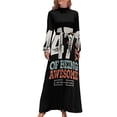 thumbnail image 1 of 47 Cumpleaños Divertido 47 Años Vestido Largo Vestidos largos con velo vestido de verano mujer 2024 vestidos de noche mujer, 1 of 4