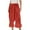 Red, variant on Hauaitttt Women's Lace up Hollow Out Lace Pajamas with Comfortable Mid Length Pants Womens Pants Casual with Pockets Womens plus Sweatpants Pants for Women Work Casual with Pockets Stretchy Business