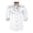 White, variant on Men's Western Cowboy Shirt with Long Sleeves and Embroidered Detail for Everyday Casual Wear Slim Fit Button-Down Shirt with Pockets