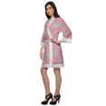 thumbnail image 3 of Moomaya Short Printed Crossover&nbsp;Kimono&nbsp;Robes&nbsp;For Girls Nightwear Dressing Gown, 3 of 6