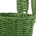 thumbnail image 3 of FRCOLOR Easter Bunny Woven Basket for Party Favors Handmade Straw Wicker Easter Candy Eggs for KidsCute Rabbit Picnic Hamper for Egg Hunt Party Present Toy Storage Green, 3 of 8