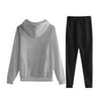 thumbnail image 4 of Trapstar Ensembles de Chandails à Capuchon pour Enfants Manches Longues Chandails Graphiques pour Garçons Filles Chandails Amples de Rue Trapstar Chandails + Pantalons de Survêtement Ensemble de 2 Chandails Classiques (Gris, 150), 4 of 4