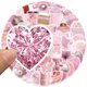 thumbnail image 2 of Stickers para Cuadernos StickPopPink 2Pzas 2x50 Calcomanías Diseños Rosas 5x5cm PVC Autoadhesivo Mate., 2 of 2