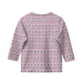 TrdSipl Christmas Girls Shirts Crewneck 3/4 Sleeve Loose Fit Shirts for ...