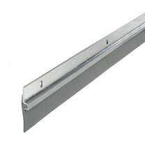 M-D Building Products 05629 36 in. Silver Aluminum and Vinyl Economy Screw-on Door Sweep