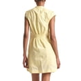 thumbnail image 2 of Derek Lam 10 Crosby womens  Elyse Cotton Poplin Button Front Dress, 0, Yellow, 2 of 5