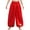 Red, variant on iiniim Kids Girls Satin Belly Dance Harem Wide Leg Trousers Palazzo Pants Bloomer Dancewear Blue 8