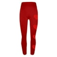 thumbnail image 5 of QATAINLAV Women's Valentines Day Leggings Heart Graphic Print Legging Pants Stretch High Waisted Tummy Control Yoga Pants Full Length Workout Tights Red M, 5 of 7