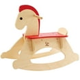 thumbnail image 1 of Hape Rock and Ride Kids Wooden Toy Rocking Horse with Handles for Toddler Riders, 1 of 5