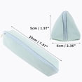 thumbnail image 6 of Unique Bargains Zipper Pencil Pen Case Portable Stationery Bag Light Blue, 6 of 6