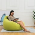 thumbnail image 1 of FANNYC Bean Bag Sofa Chairs Cover Unfilled Classic Lazy Lounger Bean Bag Storage Chairs Couch Sofa Cover Ultra Soft Furniture For Adults Kids Home Indoor /Outdoor,27.6"x31.5", 1 of 5