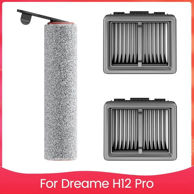 Filtros de Repuesto para Aspiradoras para H12 Pro, Cepillos Giratorios para Aspiradoras en Seco y Húmedo, Filtros de Repuesto Eficientes