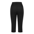 thumbnail image 5 of High Waist Yoga Leggings for Women Lightweight Cropped Lounge Pants Comfortable Casual Wear, 5 of 7
